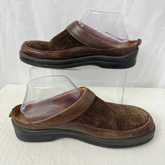 Footprints by Birkenstock Mules Womens Size 9 Narrow Brown - Picture 7 of 8